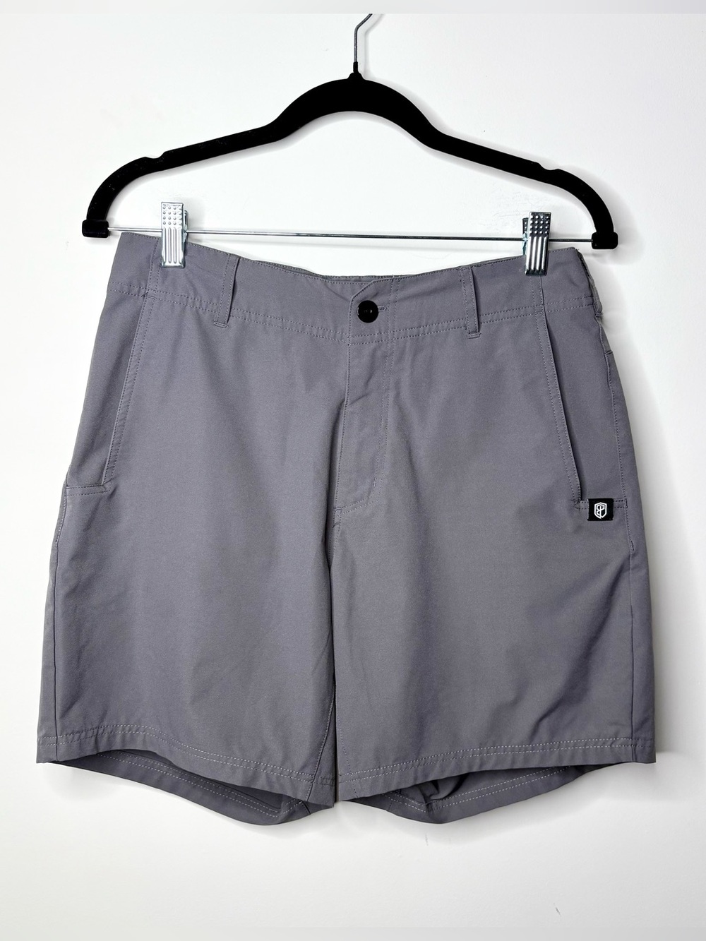 Born Primitive Shorts 7" Gray Men’s Golf Stretch Chino Athletic